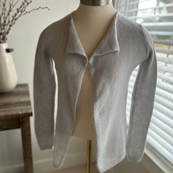 Boden Sweaters - Boden Bluish Gray Open Front Cardigan Size XS